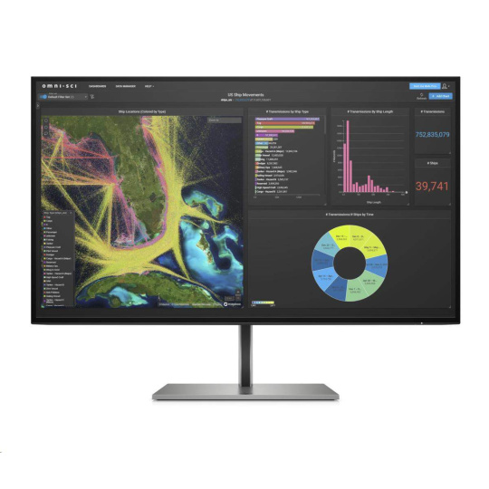 HP LCD Z27k G3 27" 4K 3840x2160, IPS, 16:9, 350nits, 5ms, 1000:1, DP, DP out, HDMI, 4xUSB 3.2, 2x USB-C)