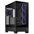 BAZAR - ASUS case A31 PLUS TG ARGB, Mid Tower, Průhledná bočnice, 4x120mm ARGB Fan, ARGB Hub, černá, Po opravě(Komplet)