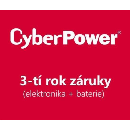 CyberPower prodloužení záruky pro OLS3000ERT2UA