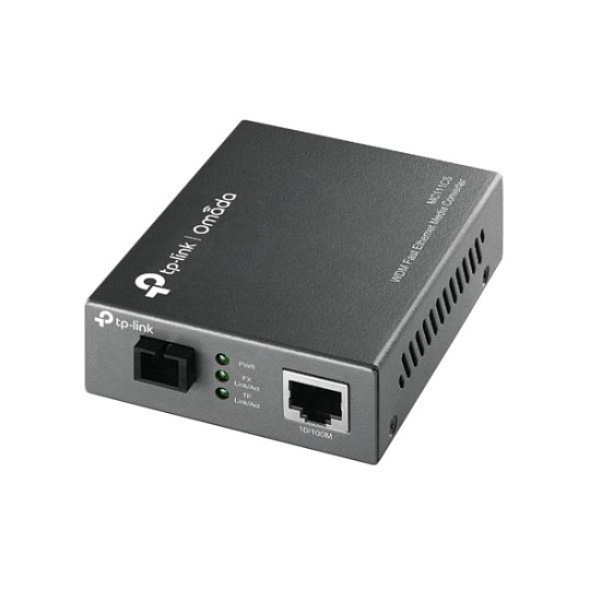 TP-Link OMADA MC111CS WDM media konvertor (1x100Mb/s, 1x simplex SC/UPC, SM, 1550/1310nm, 20km)