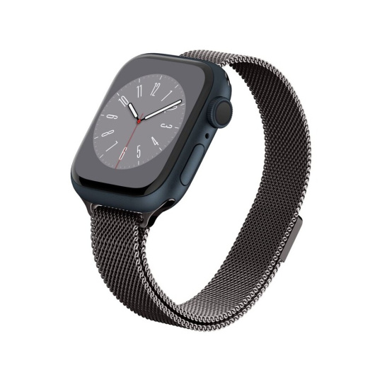 Spigen Metal Fit kryt s řemínkem Apple Watch 42/41/40/38mm grafitový