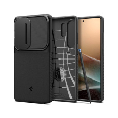 Spigen Optik Armor kryt Samsung Galaxy S25 Ultra černý