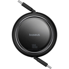 Baseus Free2Draw mini datový kabel USB-C/USB-C 1m 100W černý