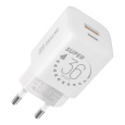 OBAL:ME GaN nabíječka USB-A/USB-C (36W) bílá