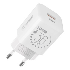 OBAL:ME GaN nabíječka USB-A/USB-C (36W) bílá