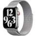 Apple Watch 49/45/44/42mm stříbrný milánský tah