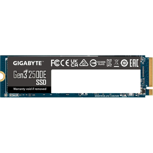 GIGABYTE 2500E SSD 500GB Gen3