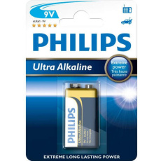 Philips 6LR61E1B/10 Ultra Alkaline baterie 9V