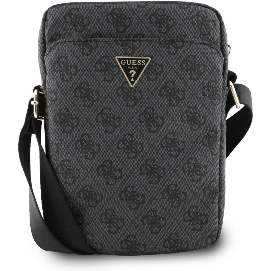 Guess PU 4G Triangle Logo taška 8" černá