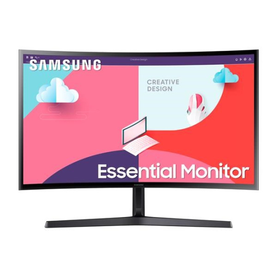 SAMSUNG MT LED LCD Monitor 24"  S366C FullHD - Prohnutý 1800R, VA, 1920x1080, 4ms, 75Hz,VGA,HDMI