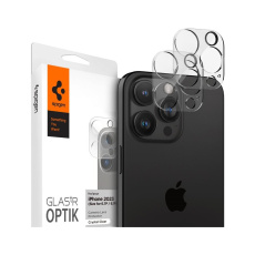 Spigen Glass tR Optik 2 Pack skla iPhone 16 Pro/16 Pro Max/15 Pro/15 Pro Max/14 Pro/14 Pro Max