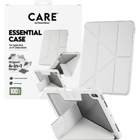 PanzerGlass® CARE 4v1 Essential pouzdro Apple iPad Air 11" (2025/2024) šedé PanzerGlass® CARE 4v1 Essential pouzdro Apple iPad Air 11" (2025/2024) šedé