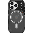 Aulumu A17 Frosted TPU MagSafe kryt iPhone 17 Pro Max Translucent Gray