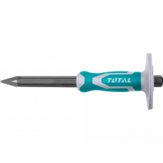 Total THT4221216 sekáč špičatý s plastovým chráničem, industrial, šířka ostří 4mm, délka 305mm Total THT4221216 sekáč špičatý s plastovým chráničem, industrial, šířka ostří 4mm, délka 305mm