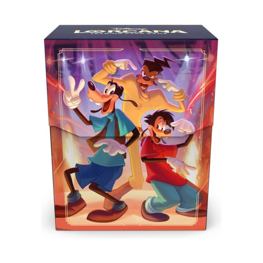 Disney Lorcana: Fabled - Deck Box Goofy, Max, Powerline krabička na karty