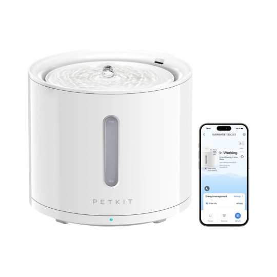 PetKit EverSweet Solo 2 chytré pítko/fontána pro domácí mazlíčky bílá