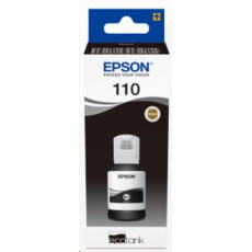 BAZAR - EPSON Ink 110 EcoTank Pigment black ink bottle (6000 stran) - Poškozený obal (Komplet)