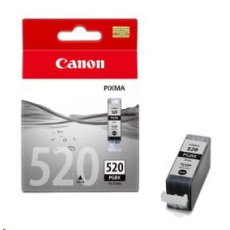 Canon CARTRIDGE PGI-520 černá pro IP3600,4600,4700, MP550,560, MP620,640,650, MP980,990, MX870 Canon CARTRIDGE PGI-520 černá pro IP3600,4600,4700, MP550,560, MP620,640,650, MP980,990, MX870