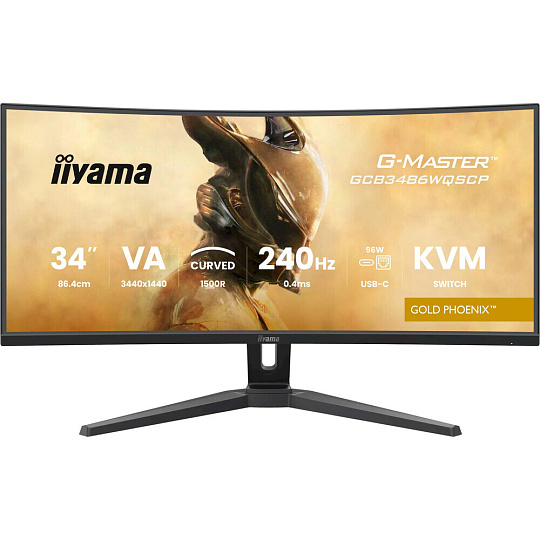 iiyama G-Master GoldPhoenix GCB3486WQSCP-B1 herní monitor 34"