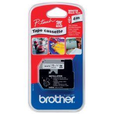 BROTHER MK-231BZ Black On White Tape (12mm)