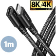 AXAGON BUCM32-CF10AB prodlužovací kabel USB-C 1m černý