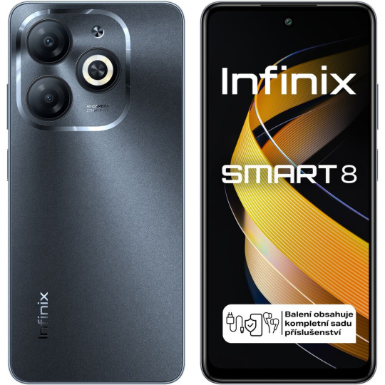 Infinix Smart 8 3GB/64GB černá