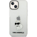 Karl Lagerfeld IML Choupette NFT kryt iPhone 14 čirý