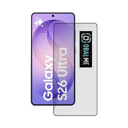 OBAL:ME 5D tvrzené sklo Samsung Galaxy S26 Ultra černé