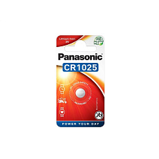 PANASONIC Lithiová baterie (knoflíková) CR-1025EL/1B  3V (Blistr 1ks)