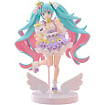 Figurka Furyu Hatsune Miku Tenitol - Hatsune Miku Yumekawa Princess Lavender 21 cm