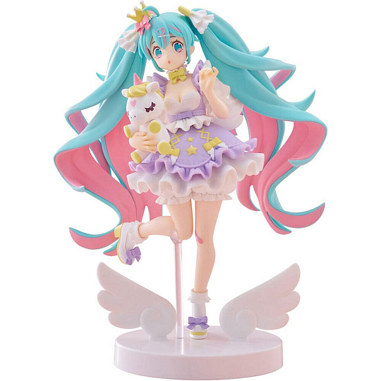 Figurka Furyu Hatsune Miku Tenitol - Hatsune Miku Yumekawa Princess Lavender 21 cm