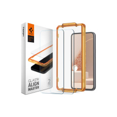 Spigen Glass tR AlignMaster 2 Pack tvrzené sklo Samsung Galaxy S23 FE