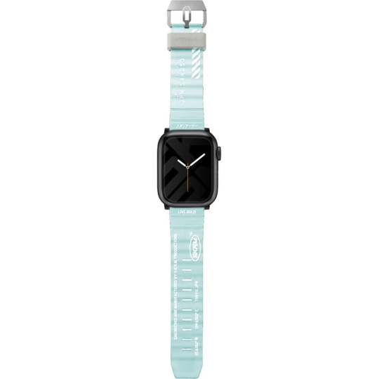 SKINARMA Shokku řemínek Apple Watch 46/45/44/42 mm tyrkysová