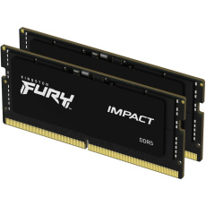 Kingston Fury Impact 64GB 5600MHz CL40 DDR5 SO-DIMM (2x32) Black Kingston Fury Impact 64GB 5600MHz CL40 DDR5 SO-DIMM (2x32) Black