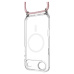 FIXED MagPure Neck kryt s růžovou šňůrkou na krk pro Apple iPhone Air