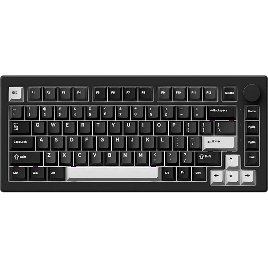 Akko 5075 V3 Akko Frost Pink bezdrátová herní klávesnice (US) černá
