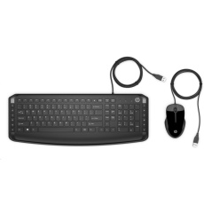 HP Wired Keyboard & Mouse 200 CZ/SK - KLÁVESNICE a MYŠ