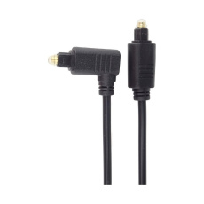 PremiumCord Toslink/Toslink optický kabel 1m černý