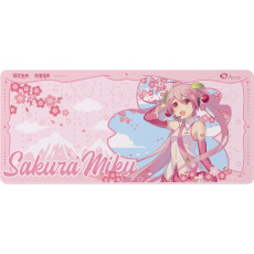 Akko x Sakura Miku podložka pod myš a klávesnici