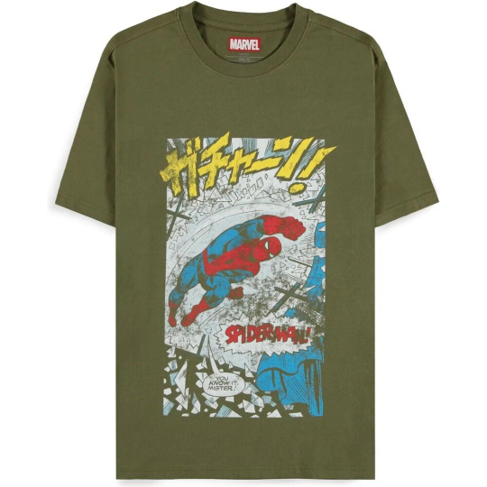 Tričko Marvel - Vintage Spider-Man Comic L