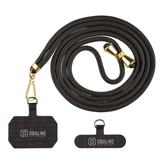 OBAL:ME NeckTag Allure popruh na telefon černý OBAL:ME NeckTag Allure popruh na telefon černý