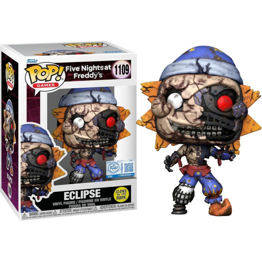 Funko POP! #1109 Games: Five Nights at Freddy's Security Breach - Eclipse (GITD)