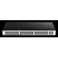 D-Link DGS-1210-52/ME/E 48-Port 10/100/1000BASE-T + 4-Port 1 Gbps SFP Ports Metro Ethernet