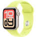 Apple Watch 41/40/38mm neonově žlutý sportovní řemínek S/M