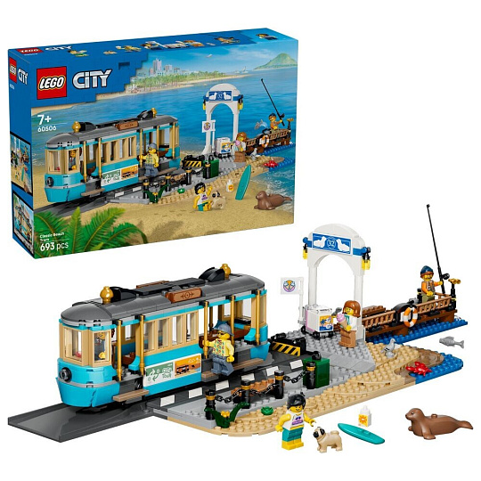 LEGO City 60506 Historická plážová tramvaj
