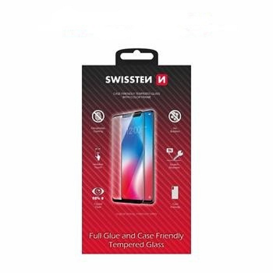 Tvrzené sklo 4D Full Glue iPhone 12 Pro Max (Černé)