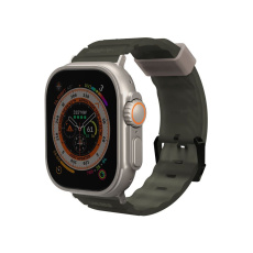 SKINARMA Shokku řemínek Apple Watch 49/45/44/42 mm tmavě olivový