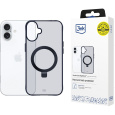 3mk ochranný kryt Smoke Case Mag&Stand pro Apple iPhone 16