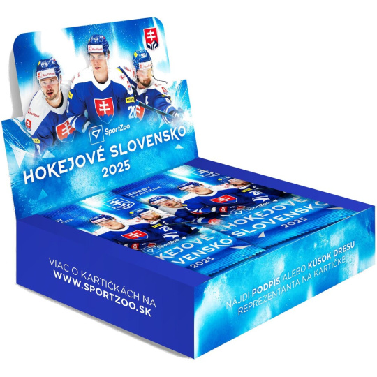 Hokejové karty SportZoo Hokejové Slovensko 2025 - Hobby box