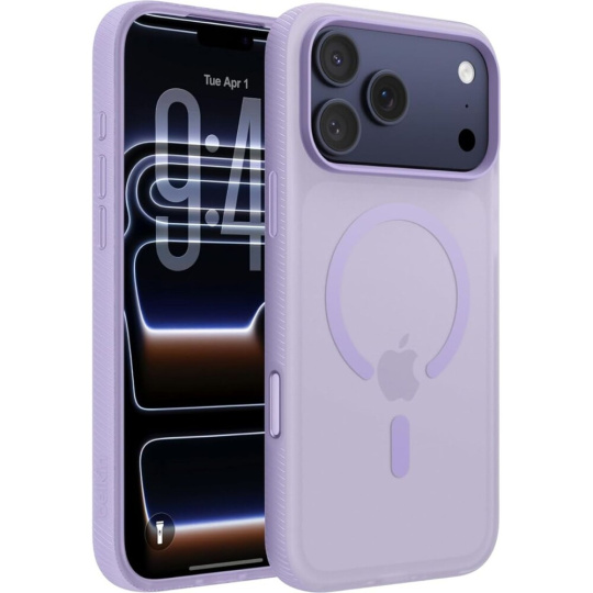 Belkin SheerForce Grip MagSafe kryt iPhone 17 Pro Max levandulový